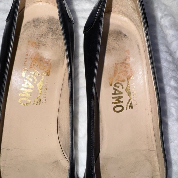 Salvatore Ferragamo Black Flats & Loafers - Picture 5 of 13
